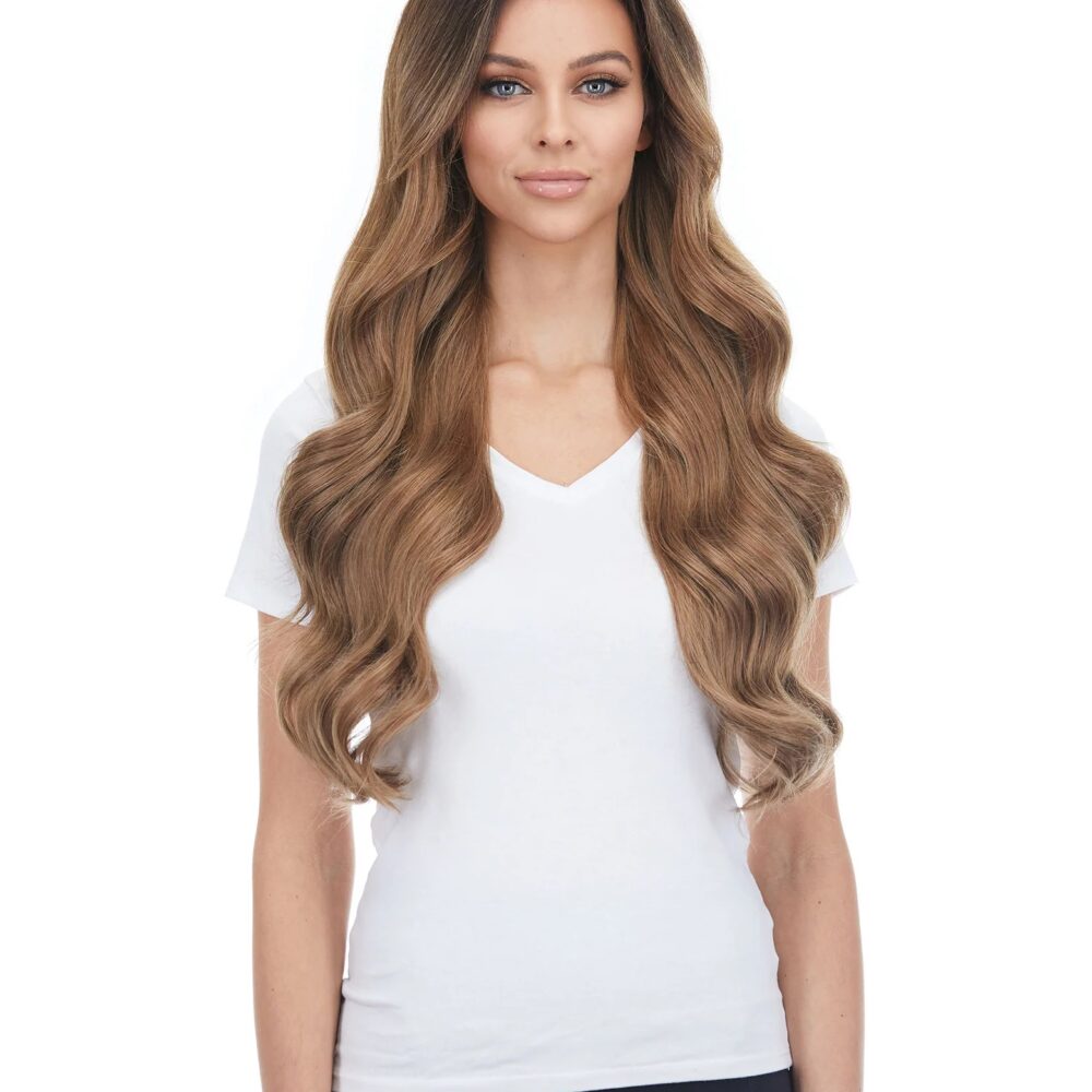7 Piece Clip Set | Volumizers & Clip-in Hair Extensions | Voluminous & Long hair