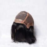 Full Head Natural Human Hair Gents Men Full Head Wig Toupee